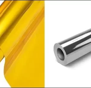 Printable silver & gold vinyl