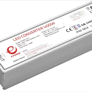 Outdoor light converter 12V & 24V - 400W