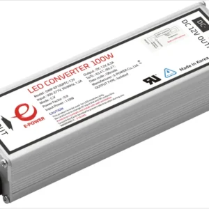 Outdoor light converter - 12V & 24V - 100W